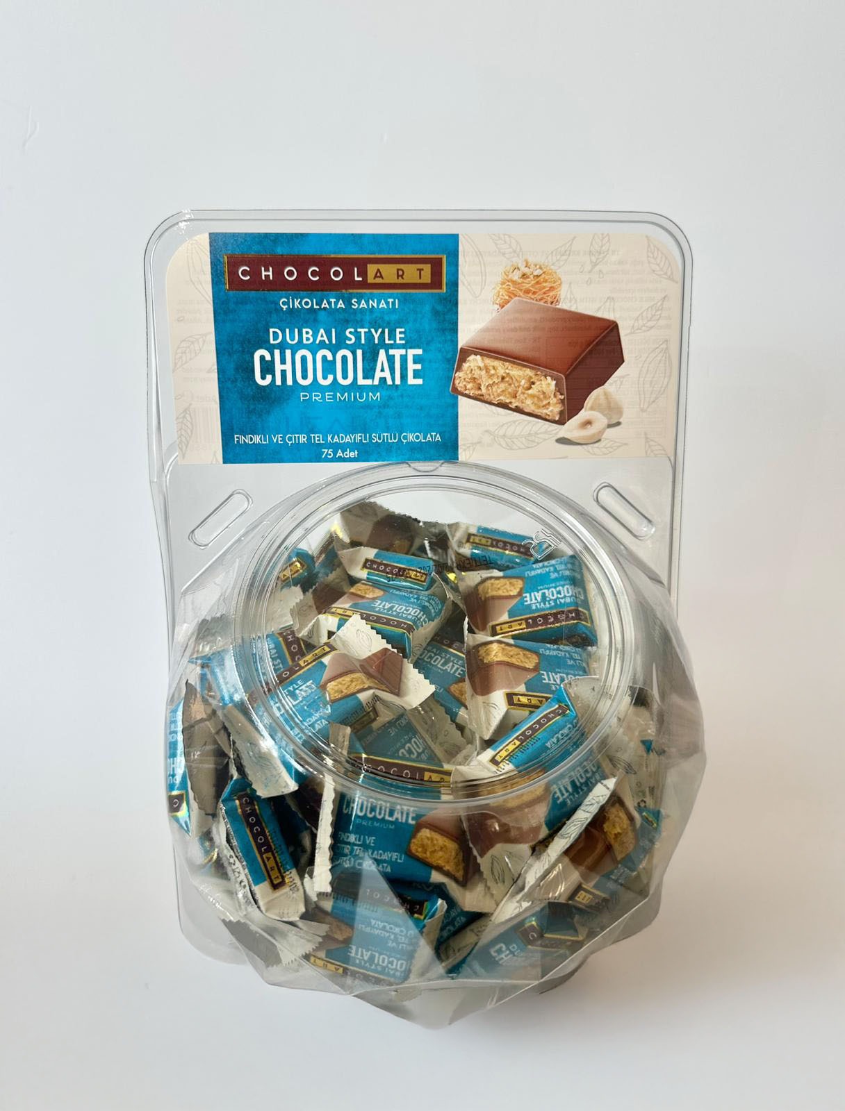 Chocolart Dubai Fındıklı 16 gr 2X75 adet